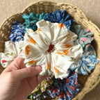 Block Printed Scrunchie