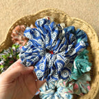 Block Printed Scrunchie
