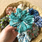 Block Printed Scrunchie