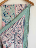 Blush Garden Lightweight Cotton Quilt - Double Bed Size