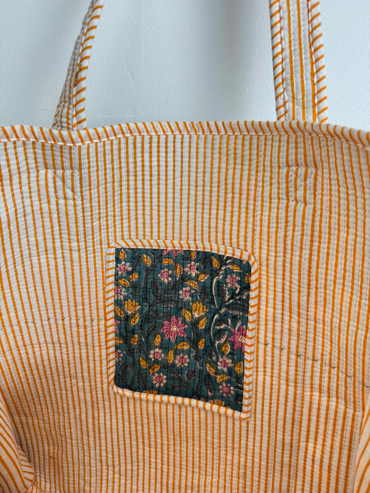 Secret Garden Quilted Tote Bag