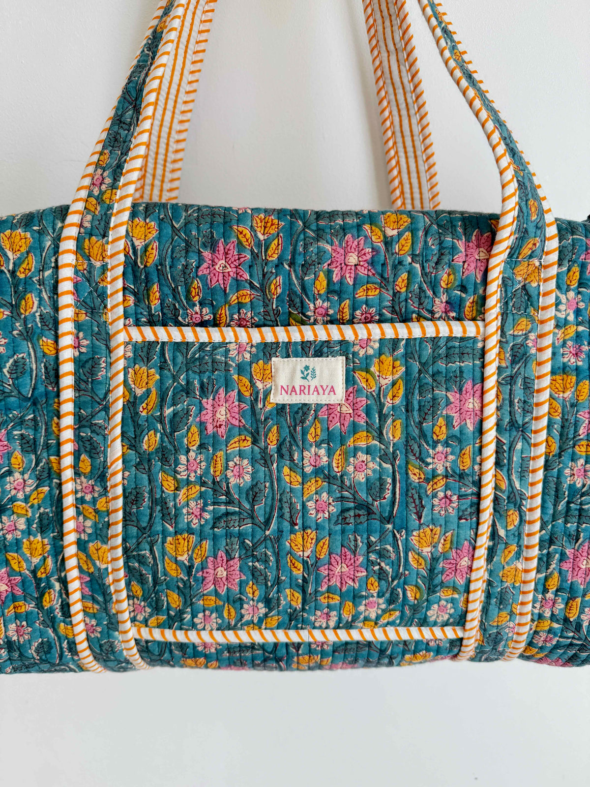 Secret Garden Quilted Duffle Bag