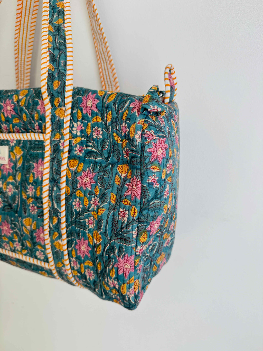 Secret Garden Quilted Duffle Bag