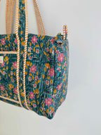 Secret Garden Quilted Duffle Bag