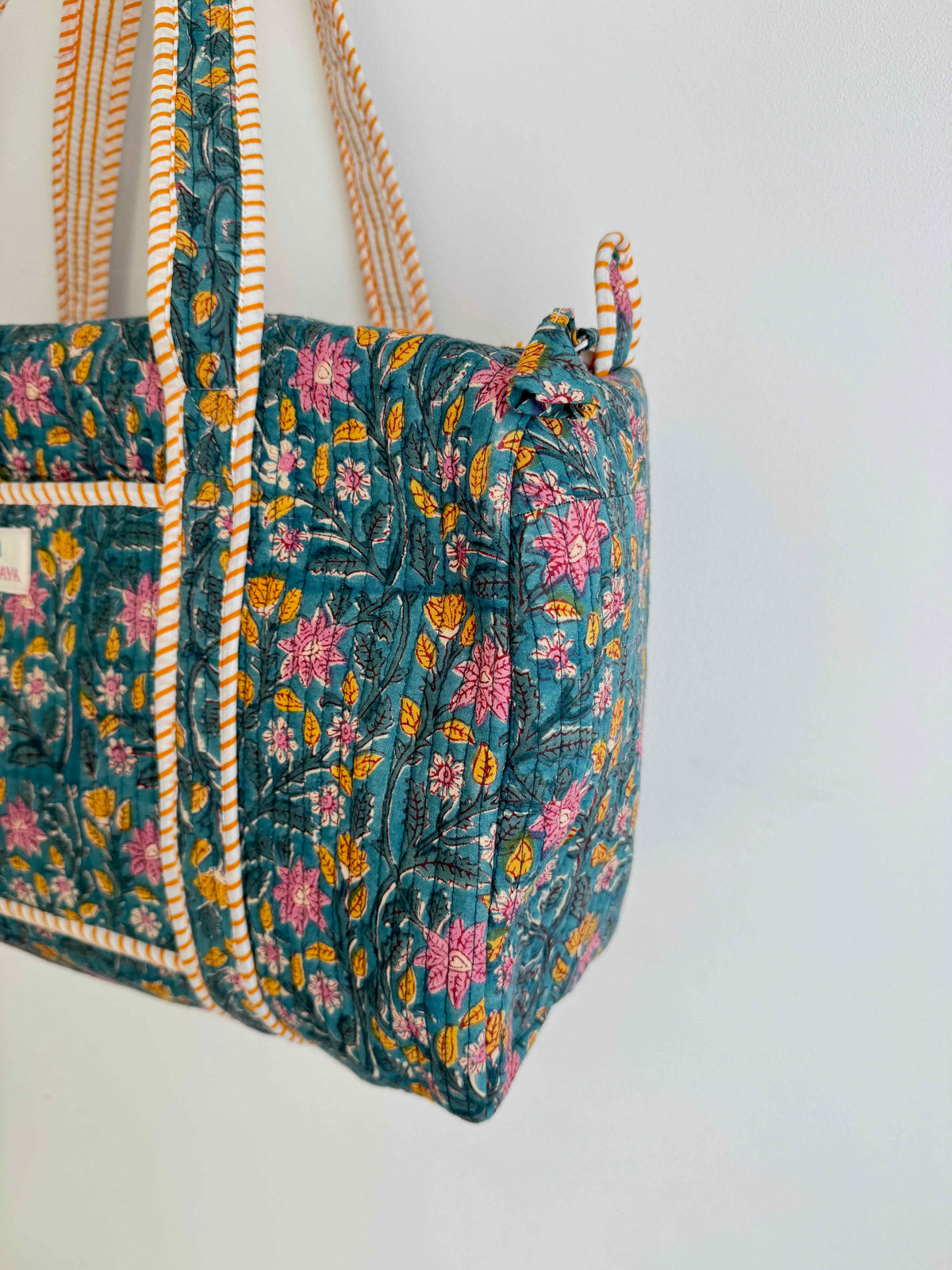 Secret Garden Quilted Duffle Bag