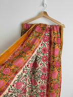 Honey Garden Lightweight Cotton Quilt - King Bed Size
