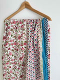 Mini Floral Lightweight Cotton Quilt - King Bed Size