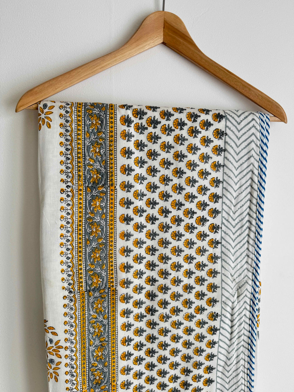 Mustard Lightweight Cotton Quilt - Double Bed Size