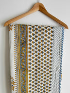 Mustard Lightweight Cotton Quilt - Double Bed Size