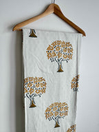 Mustard Lightweight Cotton Quilt - Double Bed Size